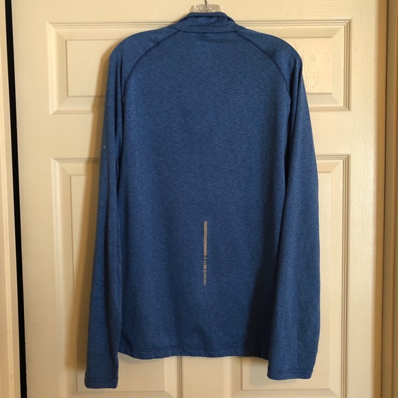 Men’s Athletic Long Sleeve Running Jacket Workout - Picture 4 of 4